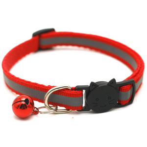 Nylon personalizzato all'ingrosso riflettente <span class=keywords><strong>con</strong></span> campane <span class=keywords><strong>collare</strong></span> per gatti cucciolo di animale domestico - Product Image 2