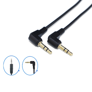 直角立体<span class=keywords><strong>3</strong></span>.5毫米公对公TRS适配器音频<span class=keywords><strong>3</strong></span>.5毫米<span class=keywords><strong>3</strong></span>极电缆 - Product Image 2