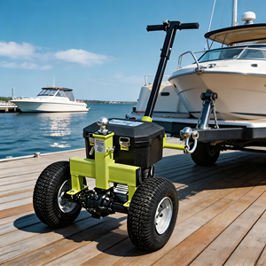 24V 500W Long Battery Life 2800 Lbs Trailer Mover Custom Logo Electric Trailer <strong>Dolly</strong> OEM Wholesale For RV &amp; Boat Trailer - Product Image 1