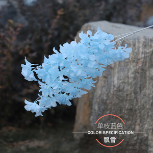 ดอกซากุระจำลอง ดอกไม้ผ้าไหมสีชมพู ตกแต่งงานแต่งงาน ของตกแต่งบ้าน ประดับเพดาน คุณภาพสูง ใช้ซ้ำได้ - Product Image 5