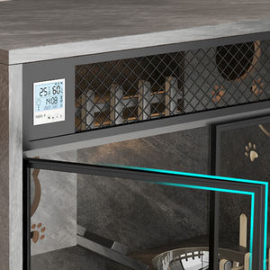 Oferta por tiempo limitado Casa de interior inteligente para gatos Casa de árbol de gato de lujo de madera Casas de cigarrillos para mascotas - Product Image 4