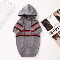 Vêtements chauds doux et confortables pour l'automne et l'hiver pour divers animaux de compagnie tels que les chiens et les chats, pulls épais à capuche pour animaux de compagnie