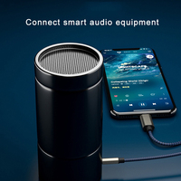 Nouveautés câbles audio de voiture audio 3 en 1 écouteur HiFi câble répartiteur Audio câble Aux stéréo de voiture