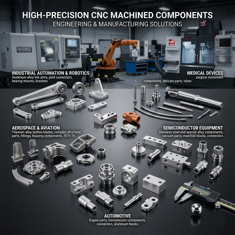 Medical Device CNC Parts Titanium Precision