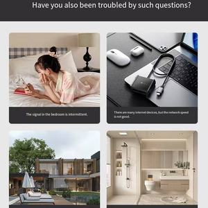 Repetidor WiFi Interior/Exterior de 300 Mbps, 5 GHz, 2.4 GHz, IP, Amplificador de Red 4G 3G con 4 Antenas de 8.0 dBi, Puerto Ethernet para el Hogar - Product Image 6