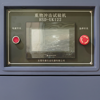 Chambre d'essai à fort impact pour batteries antidéflagrantes avec port de décompression et échappement pour laboratoire de sécurité