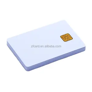 High quality blank PVC sle4442/4428/5542/5528 smart sim chip cards