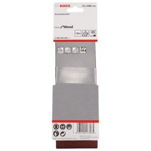 BOSCH - 2608606067 Jeu de bandes abrasives X440 75x508mm (3 pièces) -EAN 3165140164030 ABRASIFS PAPIERS ABRASIFS - Product Image 2