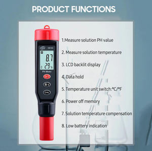 물 우유 수족관 수영 실험실 테스트를위한 GM760 디지털 Ph 테스터 액체 Ph 미터 - Product Image 4