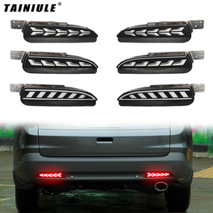 Luces Traseras LED Tainiule para Honda CRV 2012-2014, Luz de Freno con Señal de Giro Secuencial, Lámpara Antiniebla Trasera para Parachoques, Mejora - Product Image 1