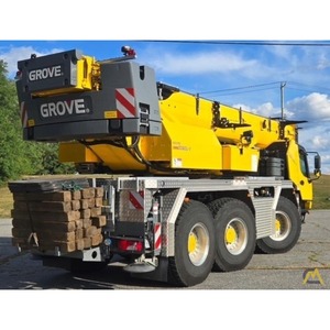 รถเครนไฮดรอลิกอเนกประสงค์มือสอง รุ่น Grove GMK3060L-1 ปี 2023 ความจุ 65 ตัน เครื่องยนต์ 340 แรงม้า รับประกัน 5+ ปี น้ำหนักรวม 79,370 ปอนด์ พร้อมปั๊มเกียร์บ็อกซ์ - Product Image 4