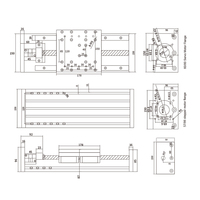 Rail de guidage linéaire miniature HLTNC MGN MGW 7C 9C 12C 15C 12H 9H 15H, bloc de guidage linéaire miniature pour axe CNC X Y Z