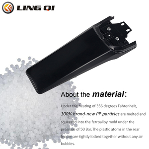 Garde-boue arrière modifié et allongé pour Sur Ron Light Bee X et S. Garde-boue arrière extra long pour Surron, idéal pour le tout-terrain et la boue. - Product Image 4