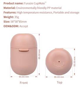 Esterilizador de Copas Menstruales Furuize con Logotipo Personalizado, Copas Menstruales de Silicona Médica, Kits Menstruales Reutilizables para Mujeres, OEM - Product Image 3