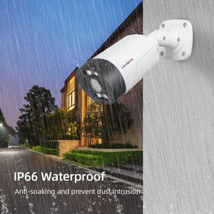 Cámara de <span class=keywords><strong>Seguridad</strong></span> CCTV de 5MP, <span class=keywords><strong>Red</strong></span> P2P, Detección de Movimiento, Luz Blanca, Color Completo, Venta al por Mayor con Audio - Product Image 6