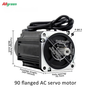 A6 220V 3/4A 2000/2500/3000rpm 750/1000W Servo Motor Controller <b>Kit</b> 2.4/3.5/4N.m AC Servo Motor Drivers <b>Kit</b> for Industrial <b>Robot</b> - Product Image 3