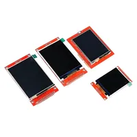 Modul Layar LCD TFT 1.44/1.8/2.0/2.4/2.8 Inci IPS 7Pin Layar SPI ST7735/ILI9341 Panel Sentuh Driver 320X240 untuk Arduino ESP32