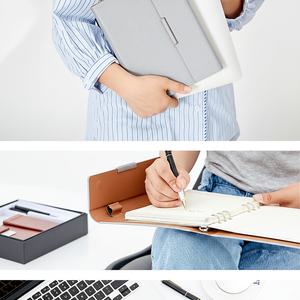 Fabrication directement personnalisée couleur reliure à feuilles mobiles dossiers clairs a5 customeco friendlypromotion - Product Image 1