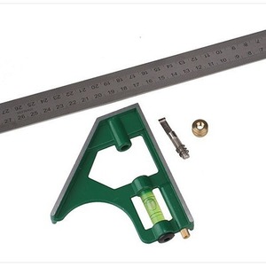 Regla Angular Multifuncional de Acero Inoxidable de Alta Gama de 300 mm, Herramienta de Medición y Calibración de Alta Gama Directo de Fábrica - Product Image 3
