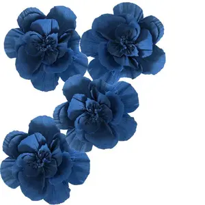 10in nuovo fatto a mano di alta qualità decorazione della festa nuziale fiore gigante carta crespa fiori, fiori, corpetto da polso, corridore