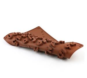 Molde de silicona para hornear pasteles, herramientas de decoración con letras hebrea, números árabes, bricolaje, nuevo - Product Image 5