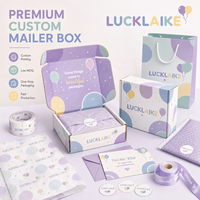 Boîtes cadeaux en carton ondulé personnalisées pour bébés, enfants, jouets, vêtements, biberons, sucettes