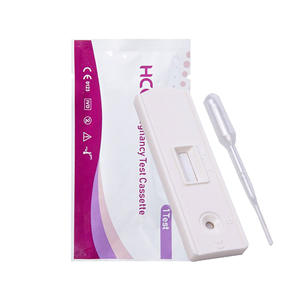 빠른 배송 도매 Hcg 임신 테스트 카세트 패키지 키트 지원 OEM 사용자 정의 - Product Image 4