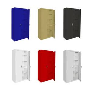 Armoires de rangement pour outils de jardin en métal sur mesure avec vitre pour garage intérieur/extérieur - Product Image 4