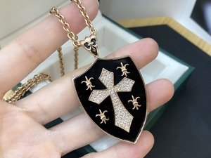 Colgante <span class=keywords><strong>de</strong></span> <span class=keywords><strong>oro</strong></span> puro <span class=keywords><strong>de</strong></span> 17 gramos y <span class=keywords><strong>18</strong></span> K para hombre, collar largo con colgante <span class=keywords><strong>de</strong></span> Cruz <span class=keywords><strong>de</strong></span> diamante <span class=keywords><strong>de</strong></span> 0.82ct, joyería <span class=keywords><strong>de</strong></span> <span class=keywords><strong>oro</strong></span> <span class=keywords><strong>de</strong></span> <span class=keywords><strong>18</strong></span> quilates - Product Image 5