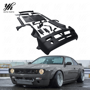 Nouveau kit carrosserie en fibre de verre de haute qualité 1995-1998 S14 Zenki S14A Kouki <span class=keywords><strong>Rocket</strong></span> Bunny <span class=keywords><strong>V2</strong></span> FRP - Product Image 3