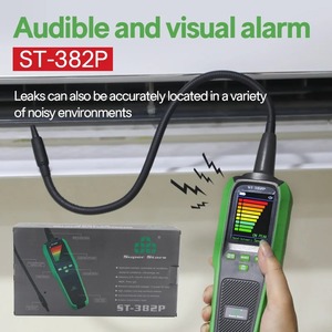 เครื่องตรวจจับการรั่วไหลของสารทำความเย็น ST-382P พร้อมสัญญาณเตือนด้วยเสียงและภาพ และหน้าจอ LCD สี สำหรับผู้เชี่ยวชาญด้านระบบปรับอากาศ - Product Image 4