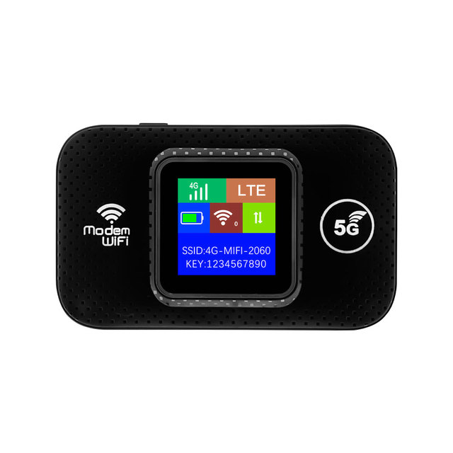 New Design Portable 4G Mobile WiFi MiFis Pocket Router 3000mAh Wireless Hotspot with Firewall VPN Function for Automotive Use