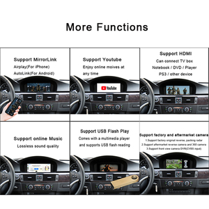 أبل كاربلاي أندرويد أوتو لـ BMW F01 F02 F10 F11 F26 F70 F71 E25 E60 E84 E92 وحدة سيارة CIC - Product Image 5