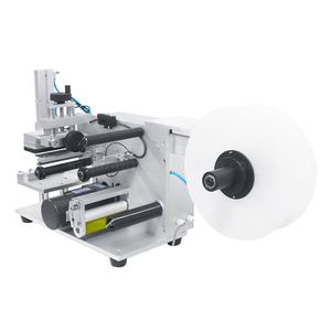Semi-Automatic Table-Top Electric Manual <b>Labeling</b> <b>Machine</b> for Flat Side Square Bottle <b>Labeling</b> Sticker <b>Labeling</b> <b>Machine</b> LT-60 - Product Image 3