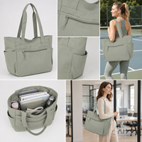 Sac fourre-tout grande capacité personnalisé avec logo, multi-poches, imperméable, sac à bandoulière, sac de voyage, sac de sport, sac à main OEM/ODM