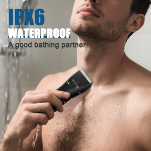 ماكينة حلاقة كهربائية بشفرة واحدة قابلة لإعادة الشحن للبيع من المصنع مباشرة ، ماكينة حلاقة الجسم للرجال مقاومة للماء - Product Image 3