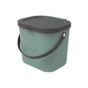 Rotho Waste Container Albula 10L With Lid And Handle For Kitchen Use - Product Image 1