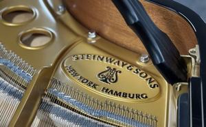 <span class=keywords><strong>Piano</strong></span> de cola Steinway de primera calidad, fabricado en Alemania, 88 teclas, teclado de madera maciza, sonido claro y potente para sala de conciertos - Product Image 4