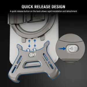 <span class=keywords><strong>Neewer</strong></span> PA067/PA068 15 <span class=keywords><strong>Pro</strong></span>/<span class=keywords><strong>Pro</strong></span> Cage de Téléphone Portable pour Vidéo, Cage Vidéo pour Smartphone en Métal Litearmor - Product Image 5