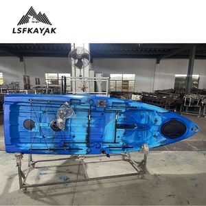 Kayak LSF 3,28 m pour 1 personne, kayak à pédales, <span class=keywords><strong>bateau</strong></span> de pêche, capacité de charge lourde, pour la pêche, le surf et la navigation - Product Image 6