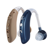 Amplificateur auditif BTE rechargeable par USB pour seniors, mini format, voix claire, réduction du bruit, amplificateur sonore pour les oreilles - Vente en gros