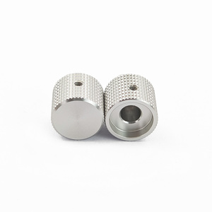 Boutons de commande rotatifs électroniques en aluminium 16x14mm pour encodeur de <span class=keywords><strong>volume</strong></span>, boutons de pédale audio pour guitare, pour axe de 6mm - Product Image 3