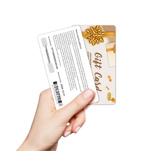 Top-Up Gift Card Double-Sided Digital Printing with <b>Gloss</b> Lamination Sample Design Custom Recharge for Shopping - Product Image 4