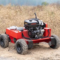 Débroussailleuse thermique 800 mm pour l'agriculture, désherbeur puissant, coupe-bordures 4 temps, tondeuse à gazon diesel robotisée pour l'agriculture