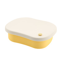 Boîte à lunch en silicone de qualité alimentaire étanche pour étudiants employés de bureau