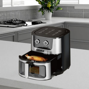 Home <b>Appliances</b> Small <b>Kitchen</b> <b>Appliances</b> Air Fryers Stainless Steel Intelligent Automatic Electric Air Fryer - Product Image 3