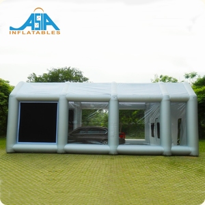 Mobile Cabine Gonflable Portative De Peinture De Jet De Tente de <span class=keywords><strong>Garage</strong></span> Avec Filtre de Jet De Peinture De Voiture - Product Image 5