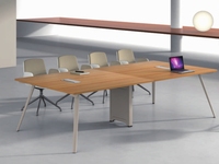Pieds de table modernes en fer pour postes de travail métalliques 4 places, pieds de bureau pour mobilier de bureau