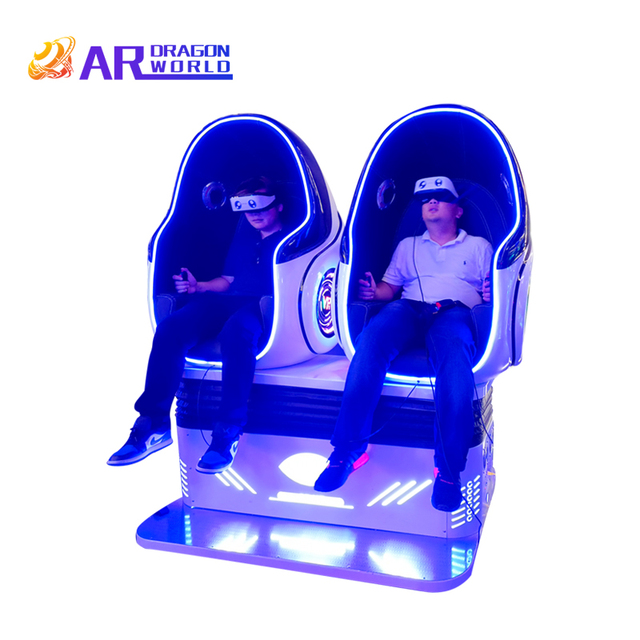 Popular Indoor 5D/7D/9D VR Egg Theater Room Simulator with Virtual Reality Movie Shooting Game for Shopping Malls Metal Material