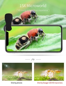 2025 Nouveau Design 4K HD Zoom Objectif Super Large Lotus-Type Anti-Distorsion Téléphone Mobile Objectif Offre Spéciale 2-en-1 Grand Angle Accessoire - Product Image 5